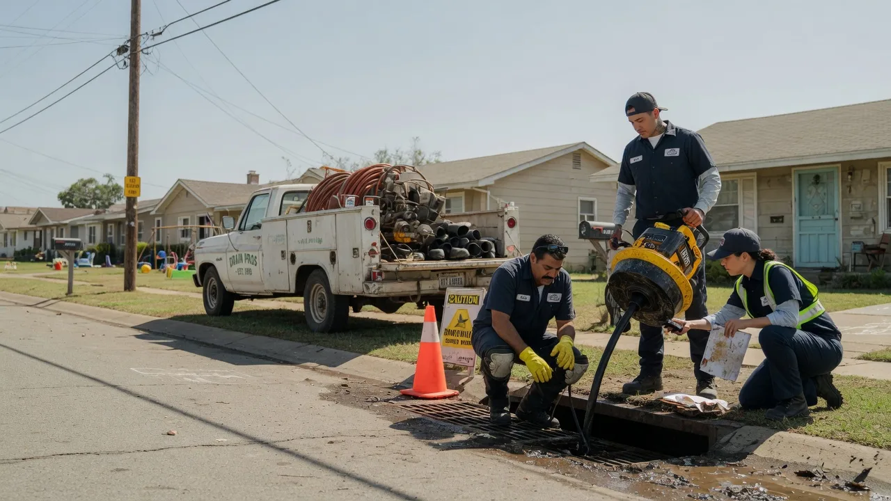 Drain Cleaning in Kaw City, OK near me